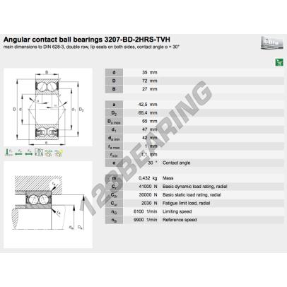 3207-BD-XL-2HRS-TVH-FAG