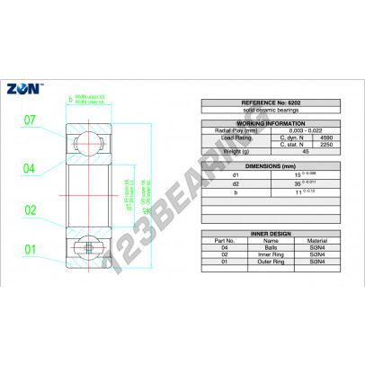 6202-CE-SI3N4-PTFE-ZEN