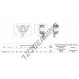 Cojinete hierro fundido - 4 fijaciones - 722516-A-2216-K