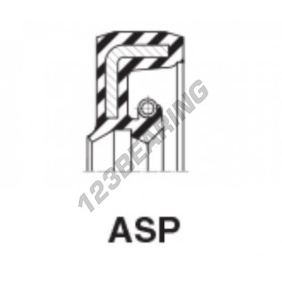 ASP-12X25X7-NBR