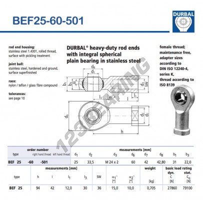 BEF25-60-501-DURBAL