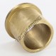 Casquillo bronce con collarín - BNZF45-55-65-6-55