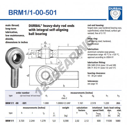 BRM1-1-00-501-DURBAL