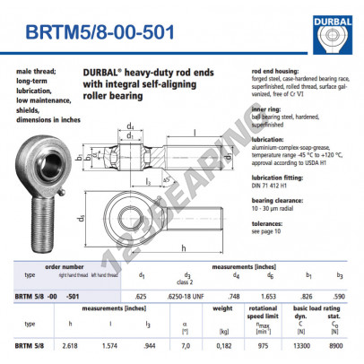 BRTM5-8-00-501-DURBAL