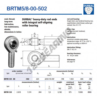 BRTM5-8-00-502-DURBAL