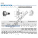Seguidor de leva - CF-RU1-20-IKO