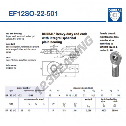 EF12SO-22-501-DURBAL