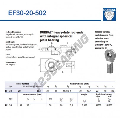 EF30-20-502-DURBAL