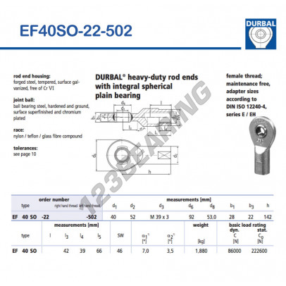 EF40SO-22-502-DURBAL