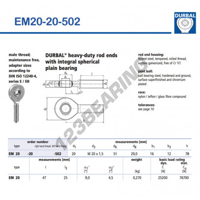 EM20-20-502-DURBAL