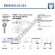 Rótula SA - EM45SO-22-501-DURBAL