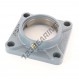 Cojinete hierro fundido - 4 fijaciones - F208