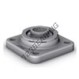 Cojinete hierro fundido - 4 fijaciones - F4BSS-30M-YTPSS-SKF
