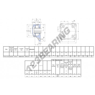 FNL-515-B-2215-K-H315-SKF