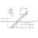 Cojinete hierro fundido - 4 fijaciones - FNL-518-B-1218-K-H218-SKF