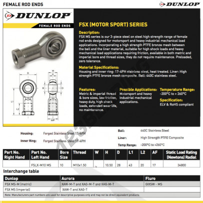 FSLX-M10-MS-DUNLOP