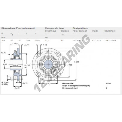 FYC65-TF-SKF