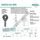 Rótula SA - GAR25-UK-2RS-DURBAL