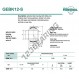 Rótula GEEW - GEBK12-S-DURBAL