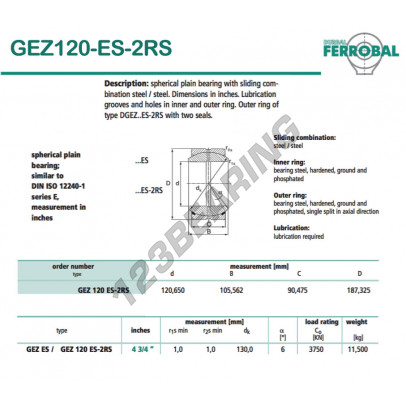 GEZ120-ES-2RS-DURBAL