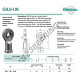 Rótula SI - GIL6-UK-DURBAL