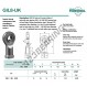 Rótula SI - GIL8-UK-DURBAL