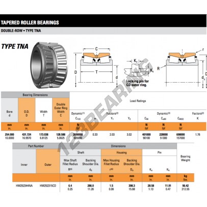 HM252344NA-HM252315CD-TIMKEN