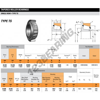 HM516449A-HM516410-TIMKEN
