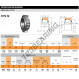 Rodamiento cónico - HM807049-HM807010-TIMKEN