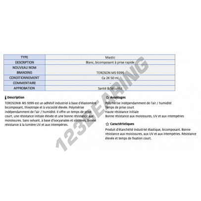 MS-9399-WHITE-50ML-TEROSON