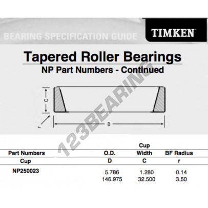 NP250023-TIMKEN