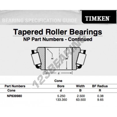 NP839980-TIMKEN