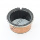 Casquillo liso con collar PAF - PAF2516-P10