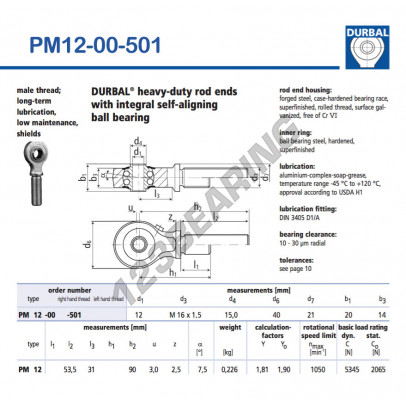 PM12-00-501-DURBAL