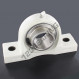 Cojinete hierro fundido - 2 fijaciones - PPL210-SSUC210-INOX