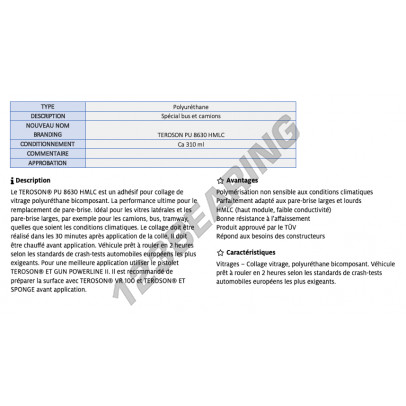 PU-8630-HMLC-310ML-TEROSON