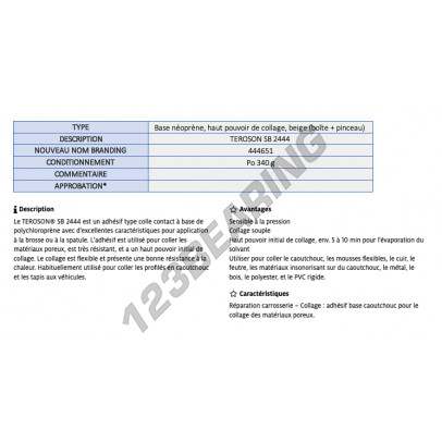 SB-2444-340G-TEROSON