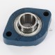 Cojinete hierro fundido - 2 fijaciones - SBFD205
