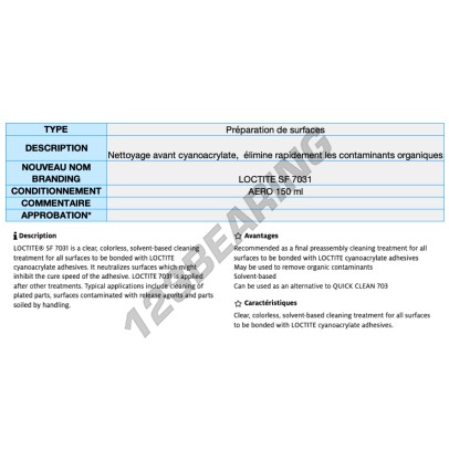 SF-7031-150ML-LOCTITE