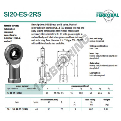 DSI20-ES-2RS-DURBAL
