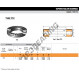 Rodamiento axial de rodillos - T600-TIMKEN