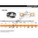 Rodamiento axial de rodillos - T611-TIMKEN