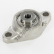 Cojinete hierro fundido - 2 fijaciones - UCFL201-INOX
